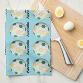 Australia Soccer Theedoek (Quarter Fold)