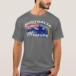 Australia Sydney North Mormon LDS Mission Gift T-shirt