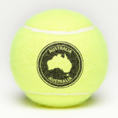 Australia Tennisballen (Achterkant)