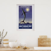 Australia, The Angler's Paradise, Great Barrier Poster (Keuken)