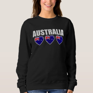 Australia Vintage Australian Flag Aussie 1 Trui