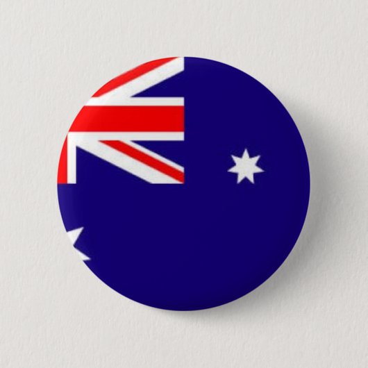 australia vlag ronde button 5,7 cm (Voorkant)