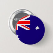 australia vlag ronde button 5,7 cm (Voorkant /achterkant)