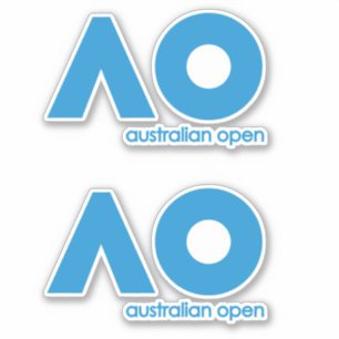 AUSTRALIAANSE OPEN-TENNIS STICKER
