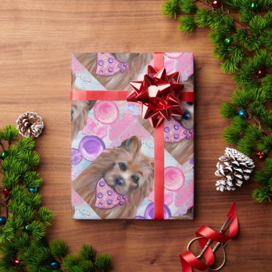 AUSTRALIAANSE TERRIER CADEAUPAPIER (Feestdagen Geschenken)