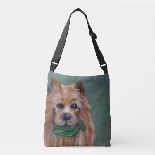 AUSTRALIAANSE TERRIER CROSSBODY TAS (Voorkant)