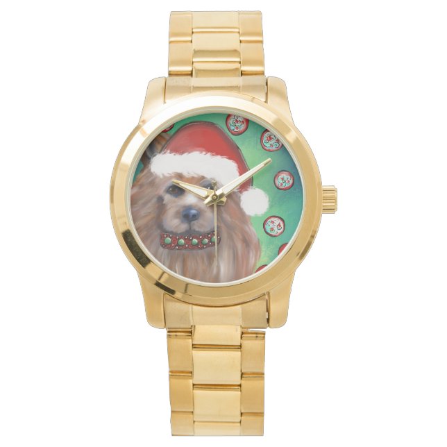 AUSTRALIAANSE TERRIER HORLOGE (Voorkant)