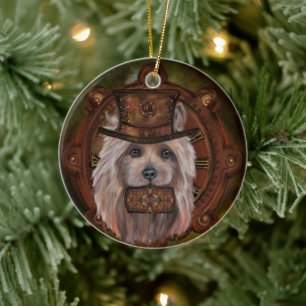 AUSTRALIAANSE TERRIER KERAMISCH ORNAMENT