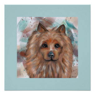 AUSTRALIAANSE TERRIER PERFECT POSTER