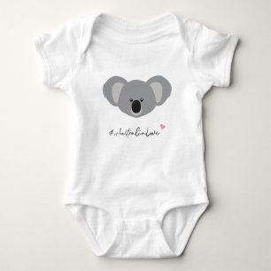 #AustraliaLove Koala illustratie for Charity Romper