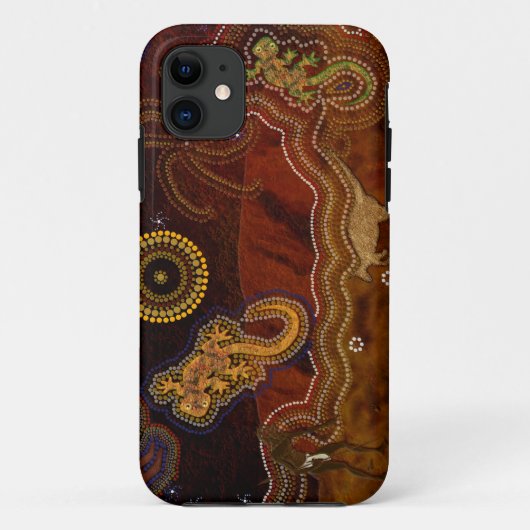 Australian Aboriginal Art Gift Case-Mate iPhone Case (Achterkant)