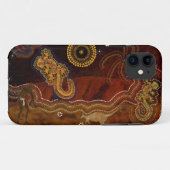 Australian Aboriginal Art Gift Case-Mate iPhone Case (Achterkant (horizontaal))