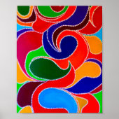 Australian Aboriginal Rainbow Dreamweaver Print (Voorkant)