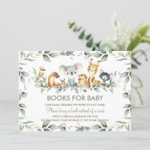 Australian Animals Green Books voor Baby Kaart