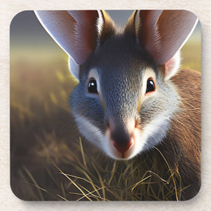 Australian Bilby Alert, Dessous de verre en plasti