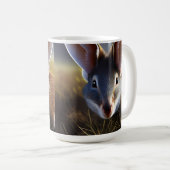 Australian Bilby Alert, Mug de café (Devant droit)