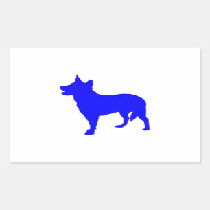 Australian Blue Heeler Rechthoekige Sticker