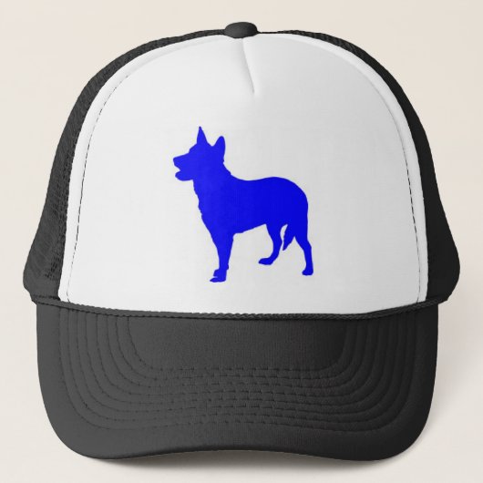 Australian Blue Heeler Trucker Pet (Voorkant)