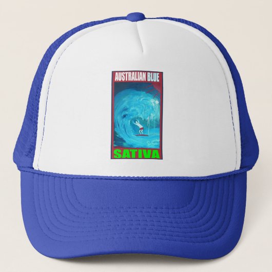 AUSTRALIAN BLUE SATIVA TRUCKER PET (Voorkant)