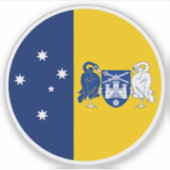 Australian Capital Territory Vlag Sticker (Voorkant)