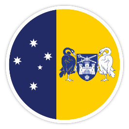 Australian Capital Territory Vlag Sticker