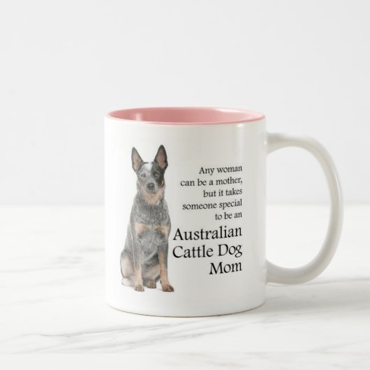 Australian Cattle Chien Maman Mug (Droit)