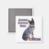 Australian Cattle Chig Mom 4 - Magnet (Recto/Verso)