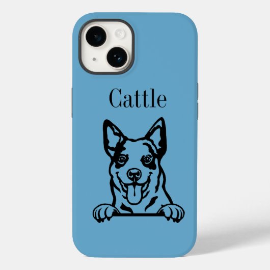Australian Cattle Dog Case-Mate iPhone Case (Achterkant)