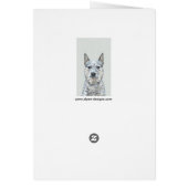 Australian Cattle Dog - Cute Original Dog Art (Achterkant)