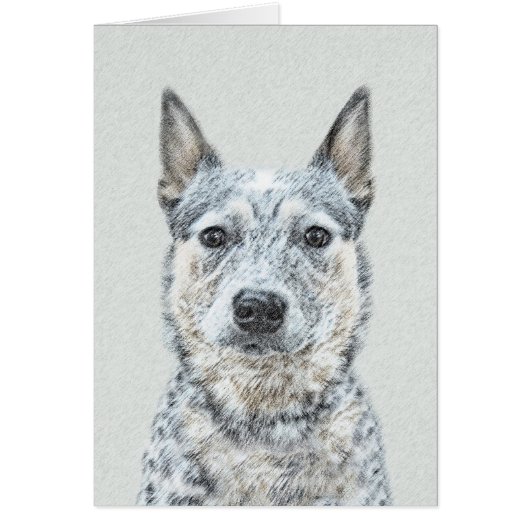 Australian Cattle Dog - Cute Original Dog Art (Voorkant)
