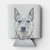 Australian Cattle Dog - Cute Original Dog Art Blikjeskoeler (Achterkant)