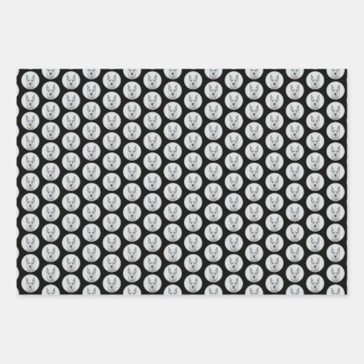 Australian Cattle Dog - Cute Original Dog Art Inpakpapier Vel (Voorkant 3)