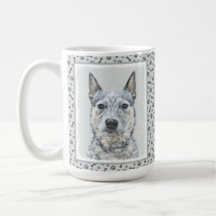 Australian Cattle Dog - Cute Original Dog Art Koffiemok