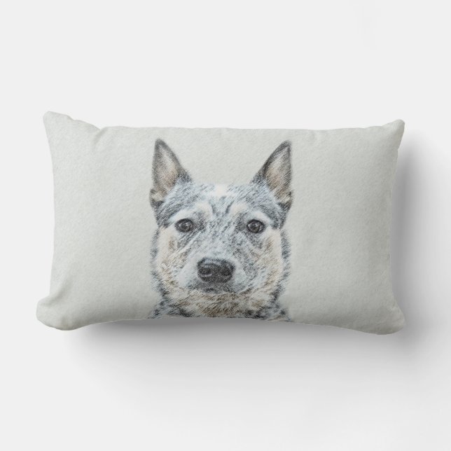 Australian Cattle Dog - Cute Original Dog Art Kussen (Voorkant)