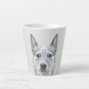 Australian Cattle Dog - Cute Original Dog Art Latte Mok