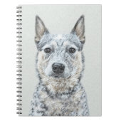 Australian Cattle Dog - Cute Original Dog Art Notitieboek (Voorkant)