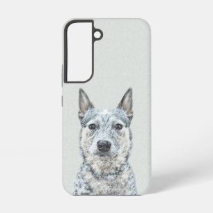 Australian Cattle Dog - Cute Original Dog Art Samsung Galaxy Hoesje