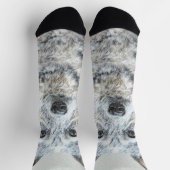 Australian Cattle Dog - Cute Original Dog Art Sokken (Top)