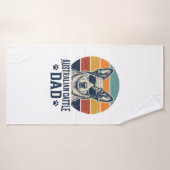 Australian Cattle Dog Dad Vintage Sunset Shirt_1 Badhanddoek (Badhanddoek)