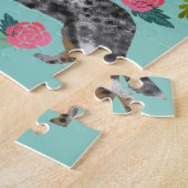 Australian Cattle Dog  Florals Legpuzzel (Zijkant)