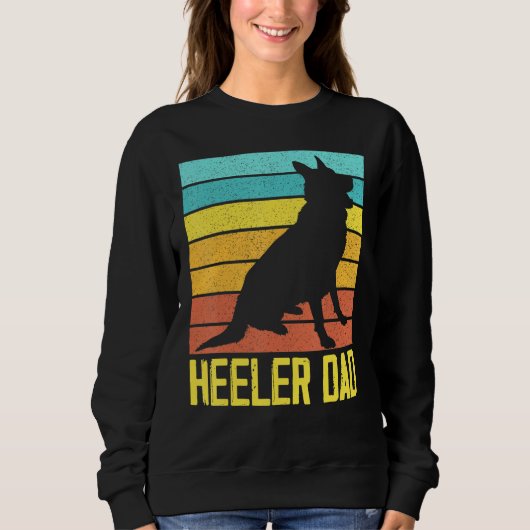 Australian Cattle Dog I Pet I Heeler Dad I Heeler Trui (Voorkant)