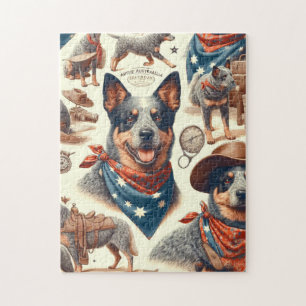 Australian Cattle Dog Illustratie Legpuzzel