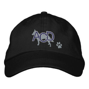 Australian Cattle Dog Initialen geborduurd Pet