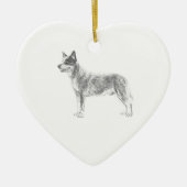 Australian Cattle Dog Keramisch Ornament (Voorkant)