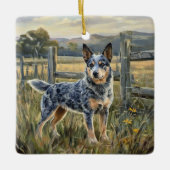 Australian Cattle Dog Keramisch Ornament (Voorkant)
