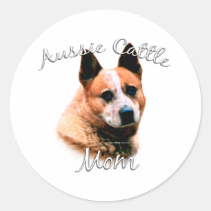Australian Cattle Dog Ma 2 Ronde Sticker