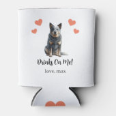 Australian Cattle Dog Pet Bruiloft Koelbox Blikjeskoeler (Voorkant)