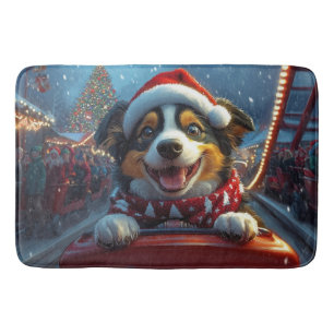 Australian Cattle Dog Roller Onderzetter Kerst Badmat