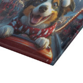 Australian Cattle Dog Roller Onderzetter Kerst Snijplank (Hoek)