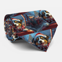Australian Cattle Dog Roller Onderzetter Kerst
